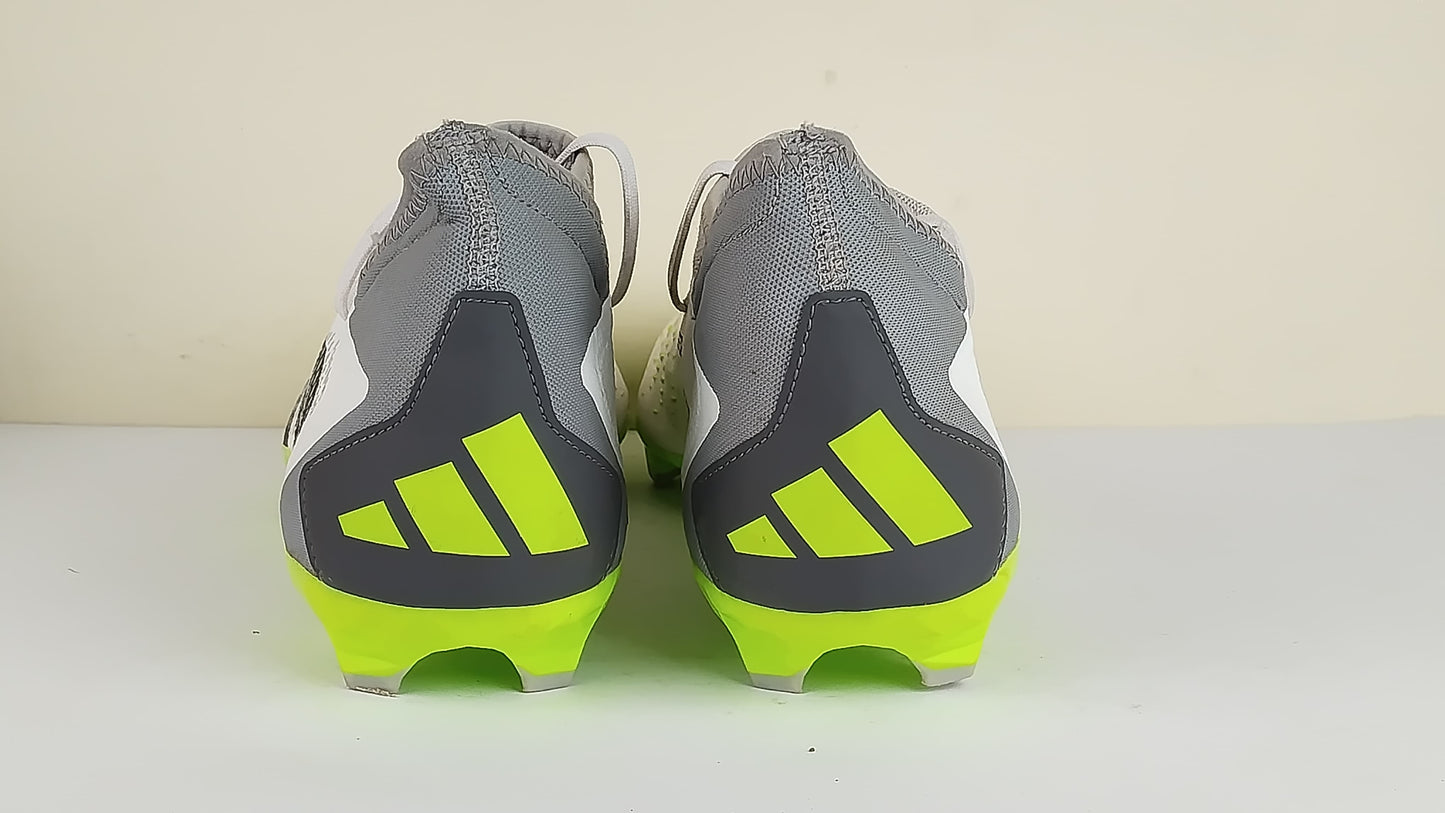 adidas Predator Accuracy .3 FG Crazyrush - Footwear White/Core Black/Lucid Lemon