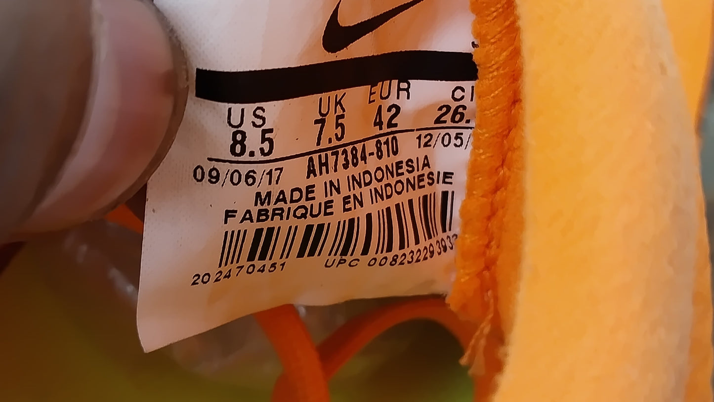 Nike Mercurial VaporX 12 Academy TF Fast AF - Total Orange/Black/Volt