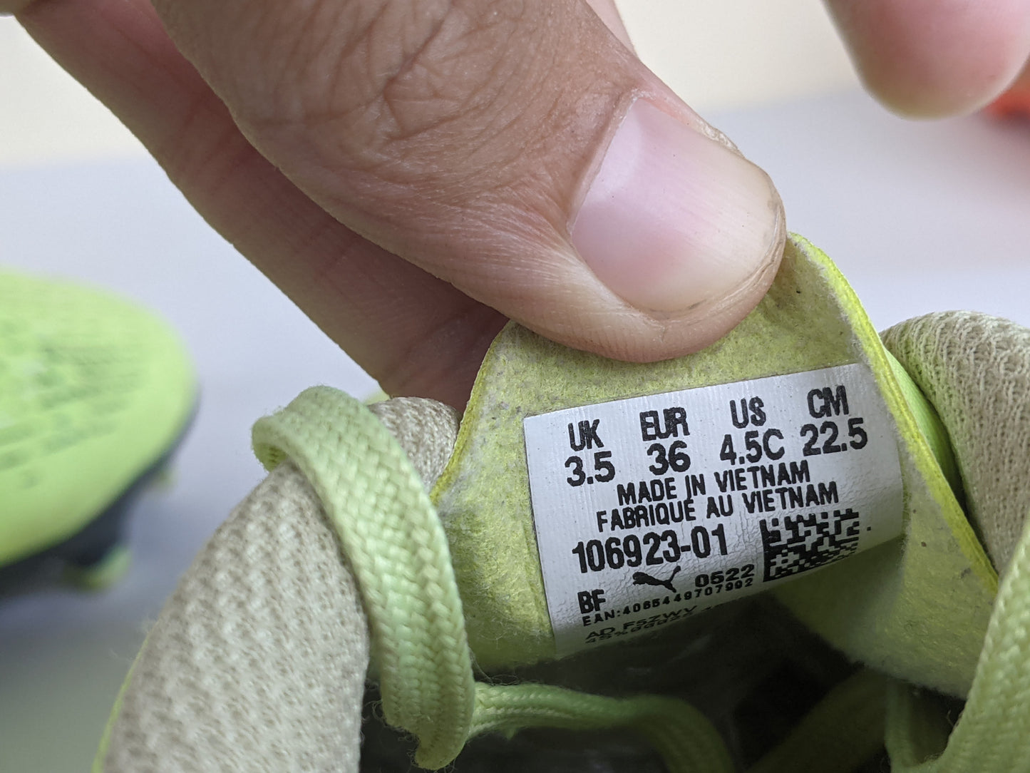 Puma Ultra Play FG 'Light Green
