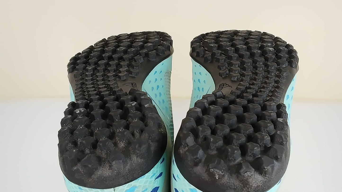 adidas X Speedportal .4 TF Al Rihla - Clear Aqua/Power Blue/Solar Yellow