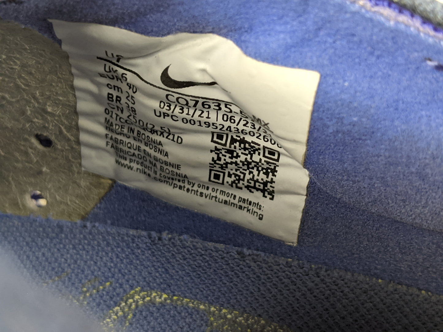 Nike Mercurial Vapor 14 Elite FG Recharge - Sapphire/Volt/Blue Void