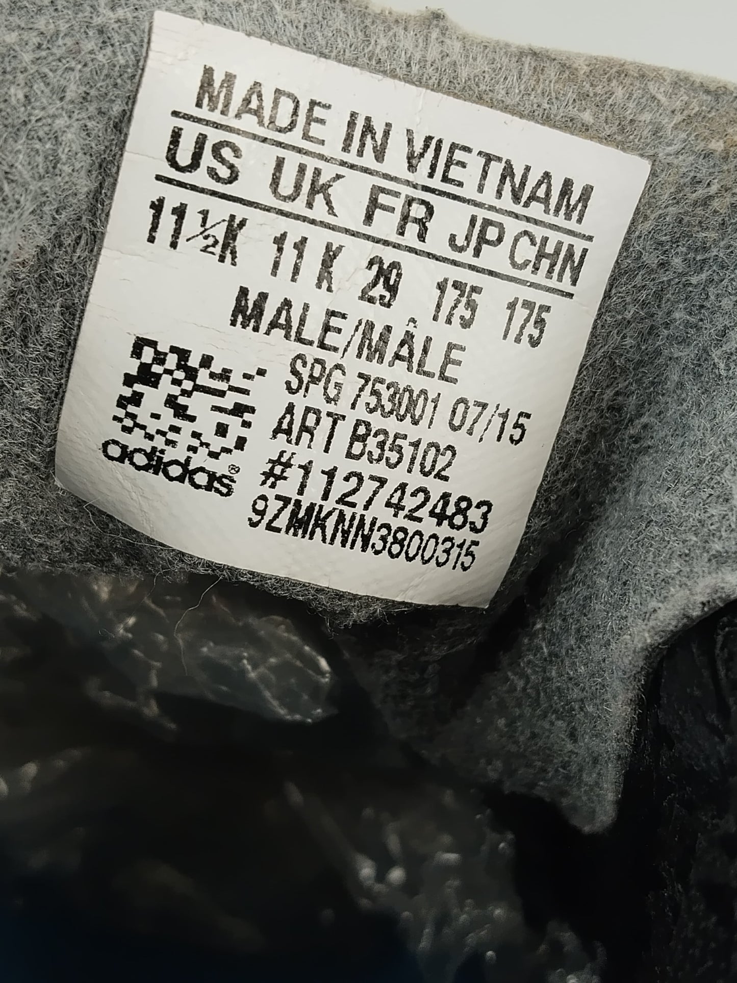 adidas Goletto V FG 'Black/Blue