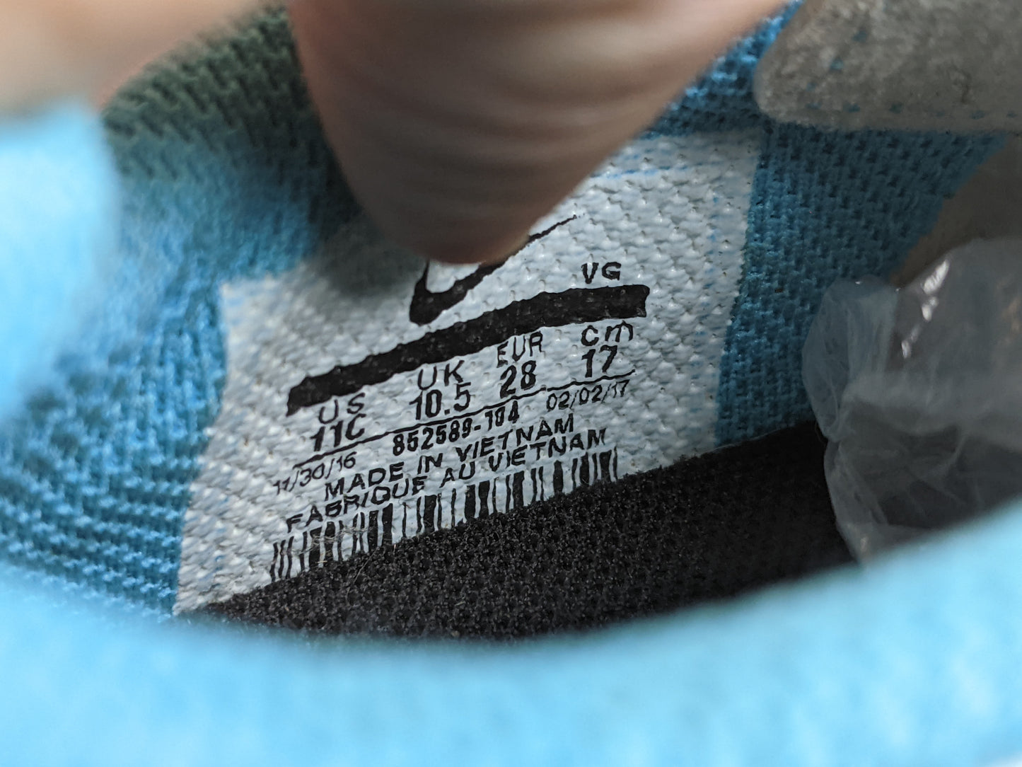 Nike Hypervenom Phade III FG 'Blue/White