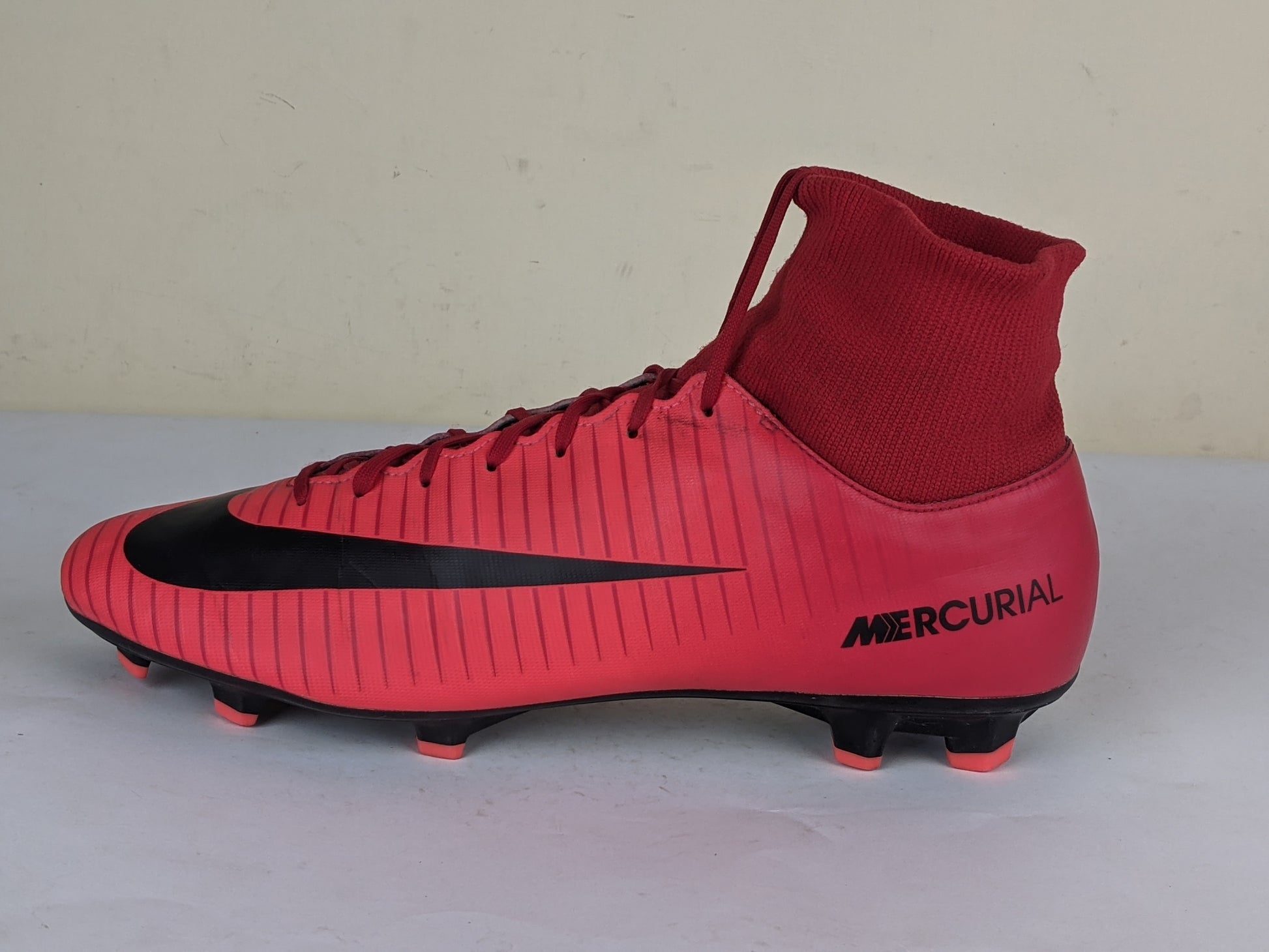 Nike Mercurial Victory VI DF FG Fire - University Red/Black