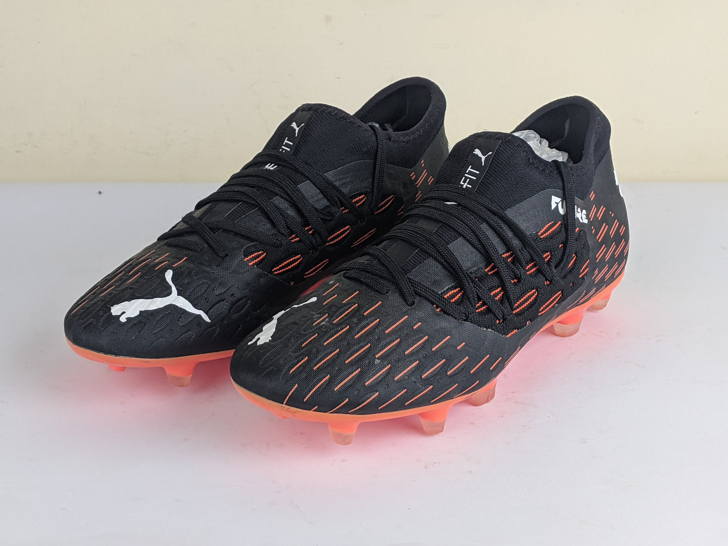 PUMA Future 6.3 Netfit FG/AG Chasing Adrenaline - PUMA Black/PUMA White/Shocking Orange