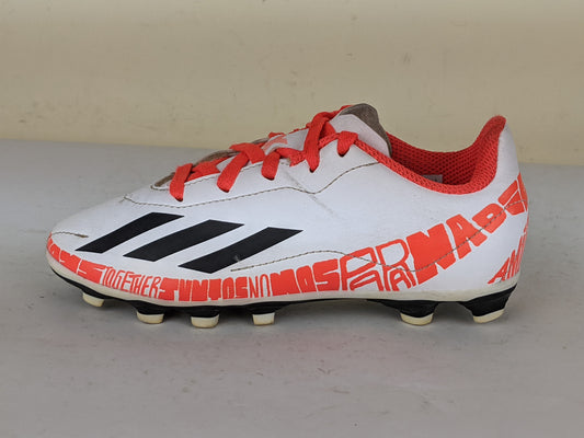 adidas X Speedportal Messi .4 FxG Balon te Adoro - Footwear White/Core Black/Solar Red Kids