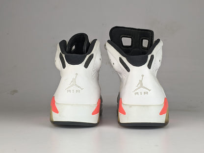 Nike Air Jordan 6 Retro Infrared White (2014) (Slightly Damaged)