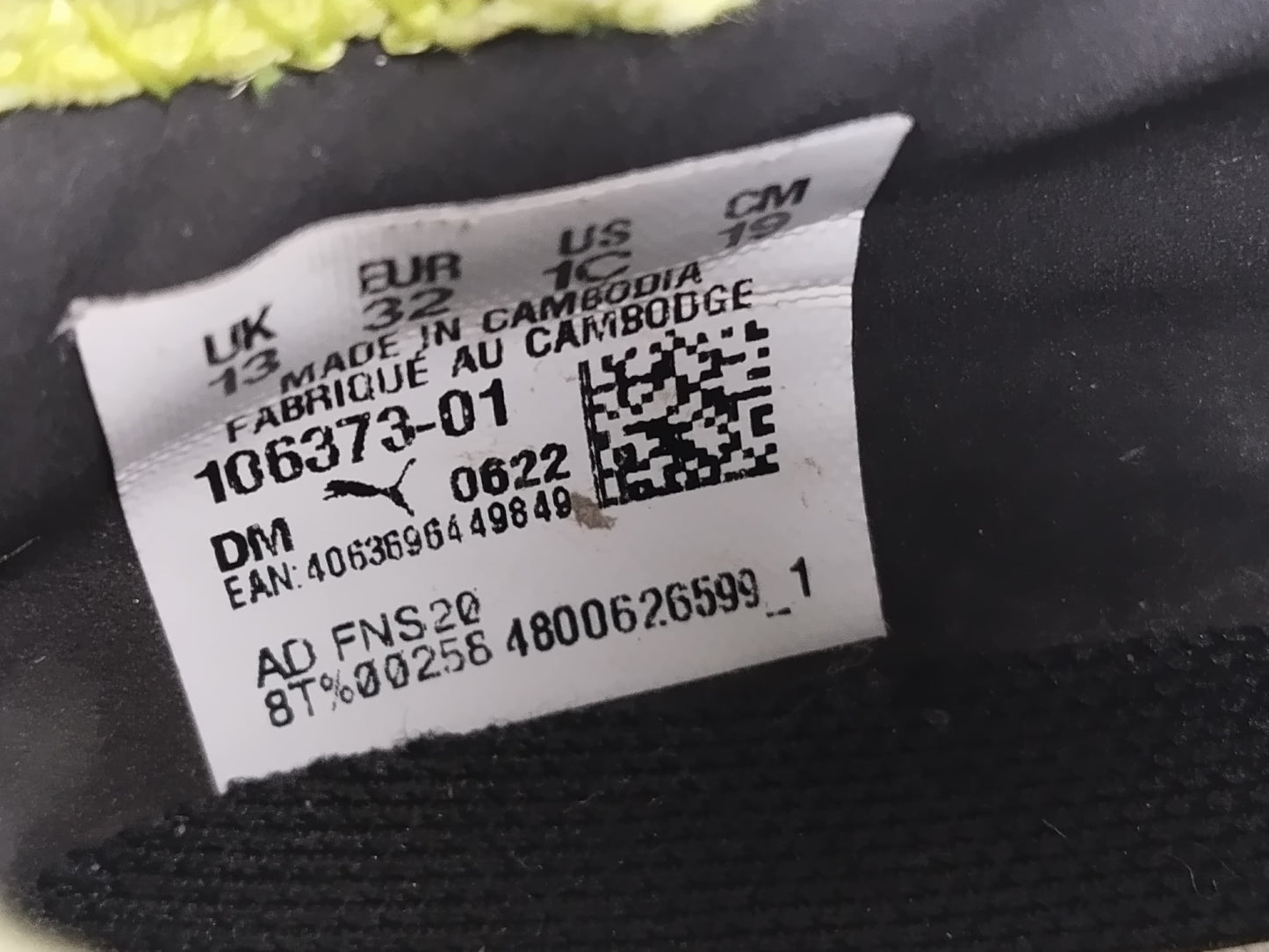 Puma Finesse Laceless FG 'Black