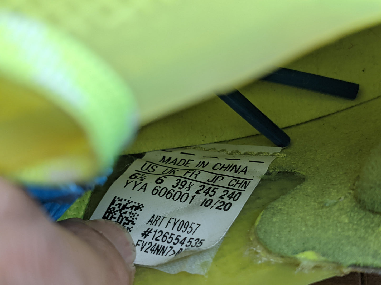 adidas X Ghosted .1 AG Superlative - Solar Yellow/Core Black/Royal Blue