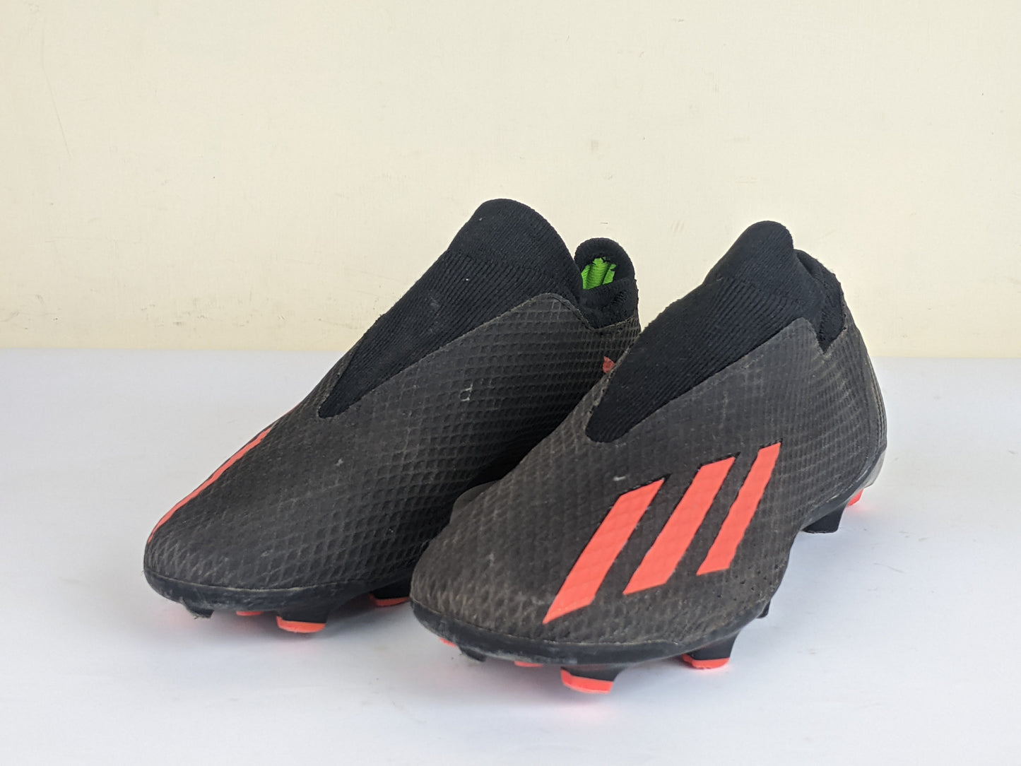 adidas X Speedportal .3 Laceless FG Nightstrike - Core Black/Solar Red/Solar Green