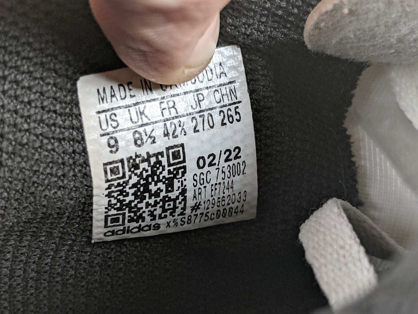 adidas Goletto VIII FG 'White/Black