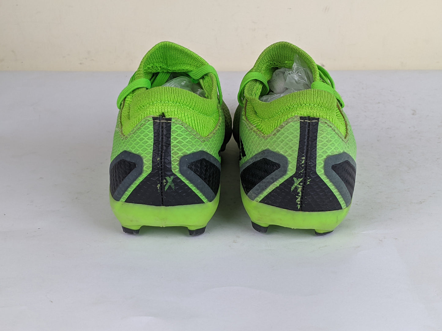 adidas X Speedportal .3 Laceless FG Game Data - Solar Green/Core Black/Solar Yellow Kids