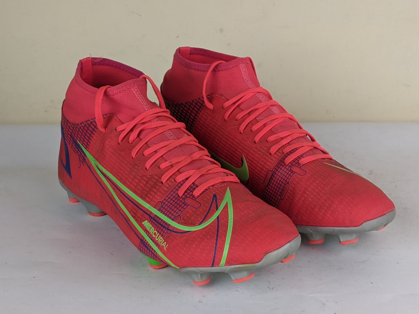 Nike Mercurial Superfly 8 Academy MG Spectrum - Bright Crimson/Metallic Silver