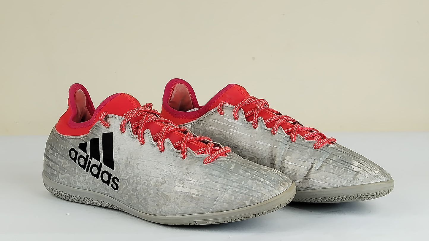 adidas X 16.3 TF Mercury Silver Metallic/Core Black/Solar Red