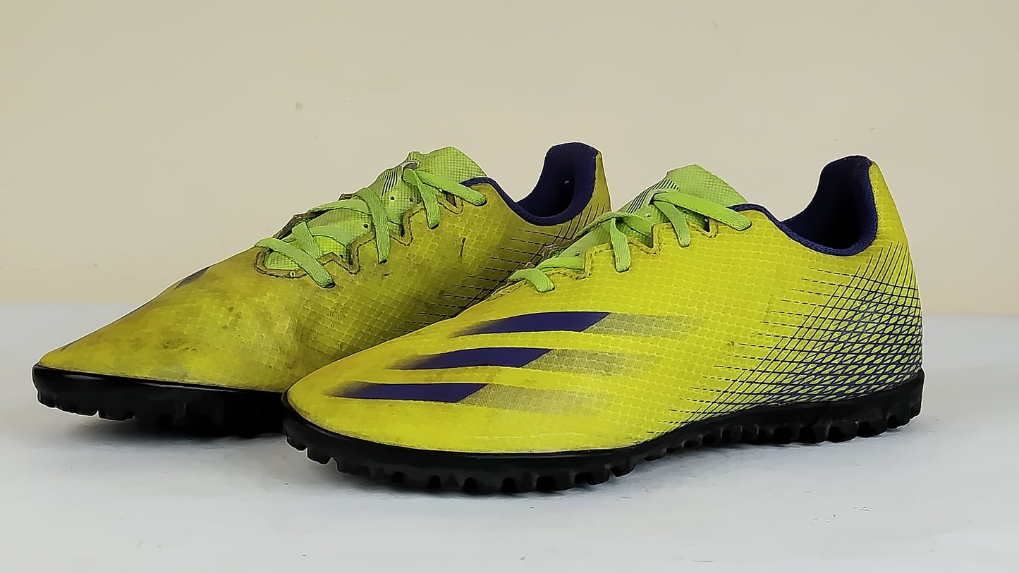 adidas X Ghosted .4 TF Precision To Blur - Signal Green/Energy Ink