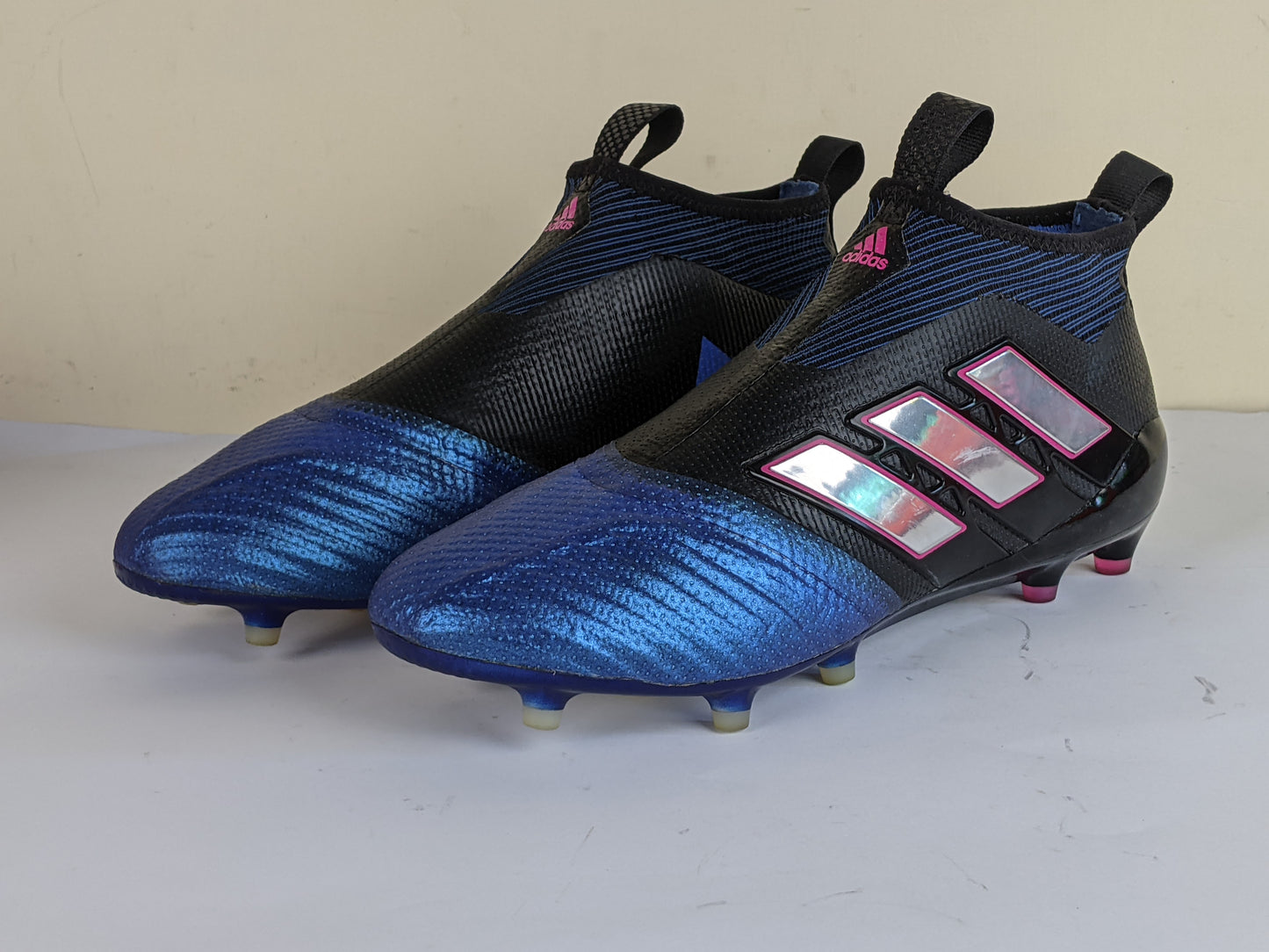 adidas ACE 17+ PureControl FG/AG Blue Blast - Core Black/Feather White/Blue