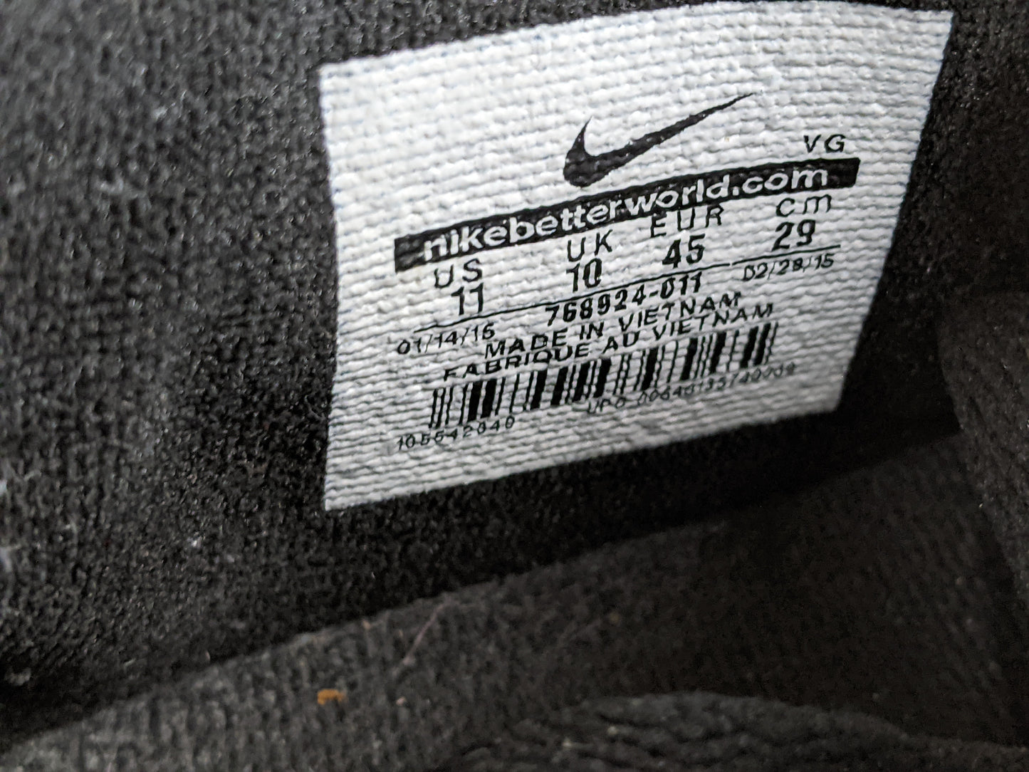 Nike Bravata IC 'Black/White