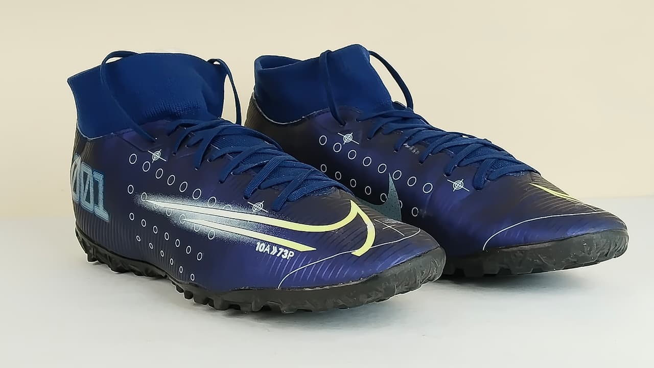 Nike Mercurial Superfly 7 Academy TF Dream Speed - Blue Void/Barely Volt/Black