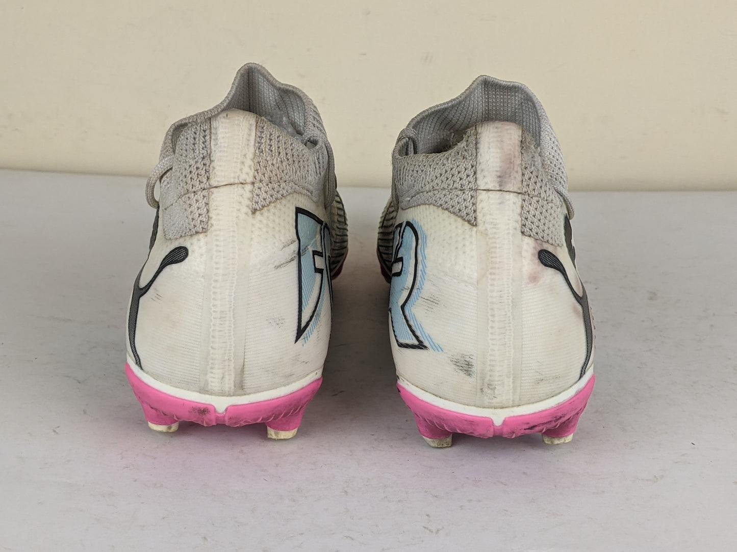 PUMA Future 7 Match FG/AG Phenomenal - White/Black/Poison Pink Kids