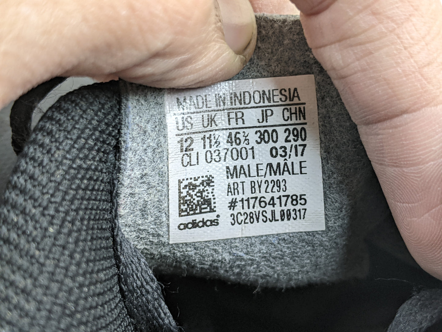 adidas X 17.4 FG 'Black