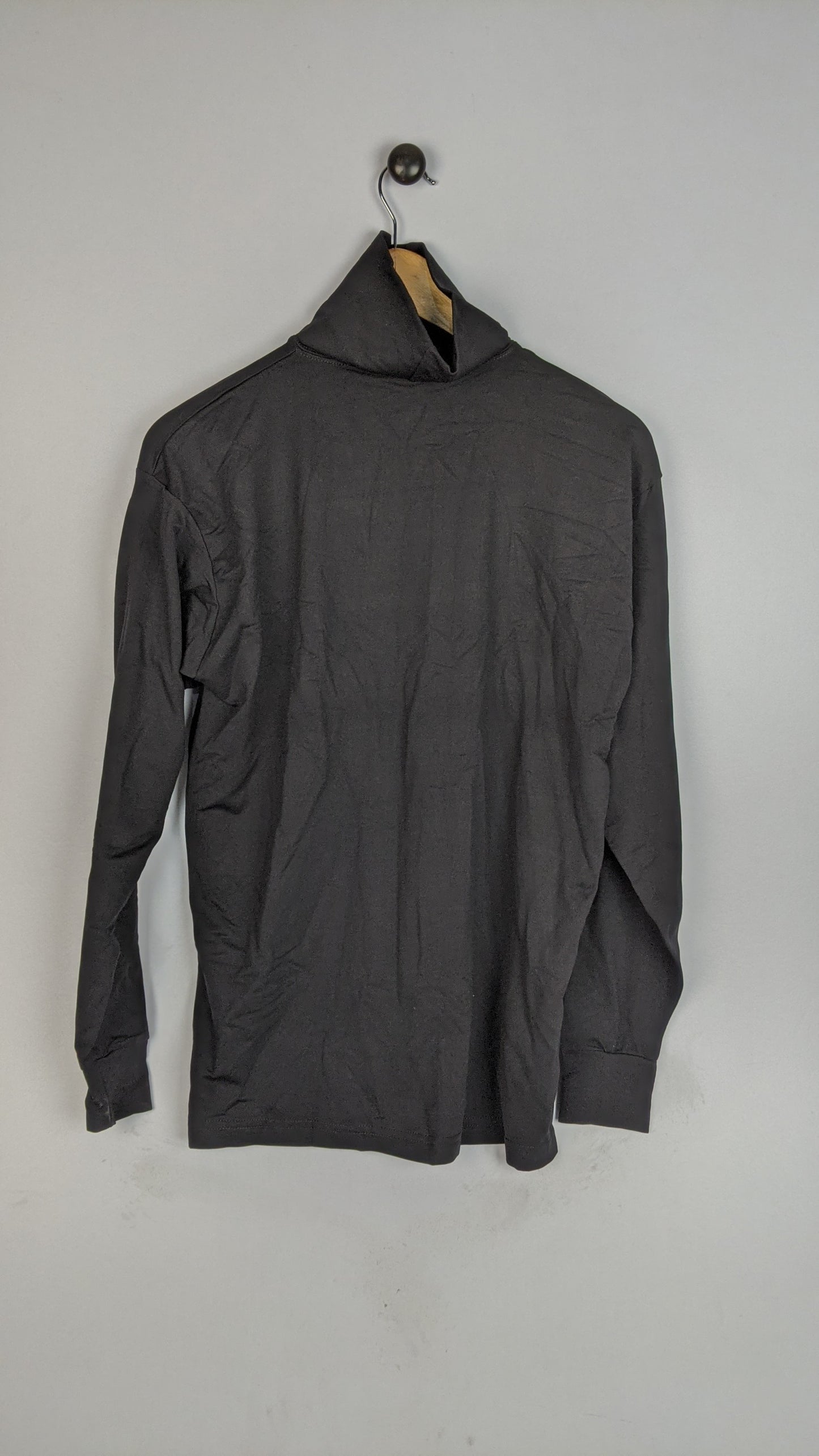 Hi Neck Winters Plain Black