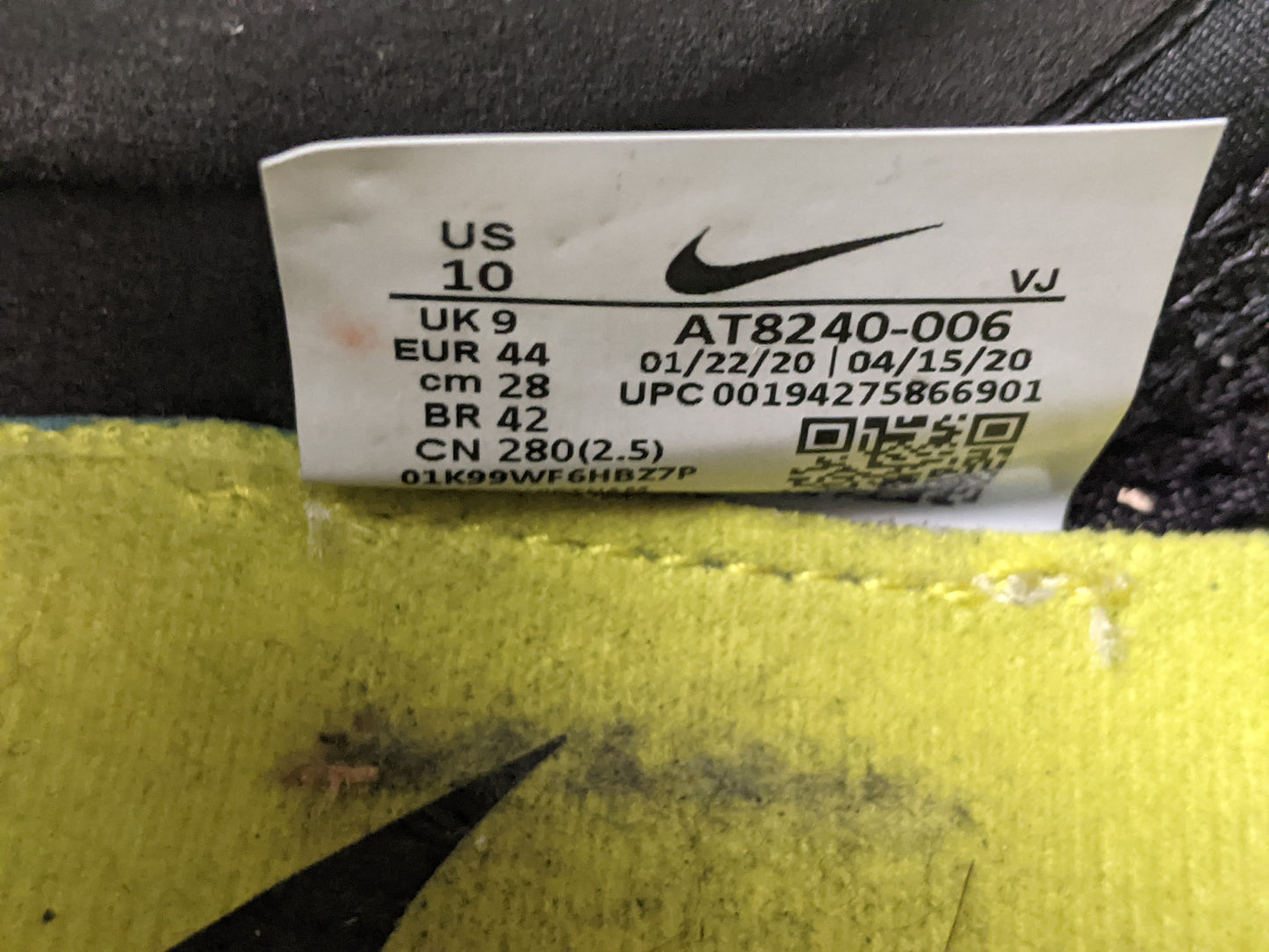 Nike Zoom Fly 3 'Black Opti Yellow'