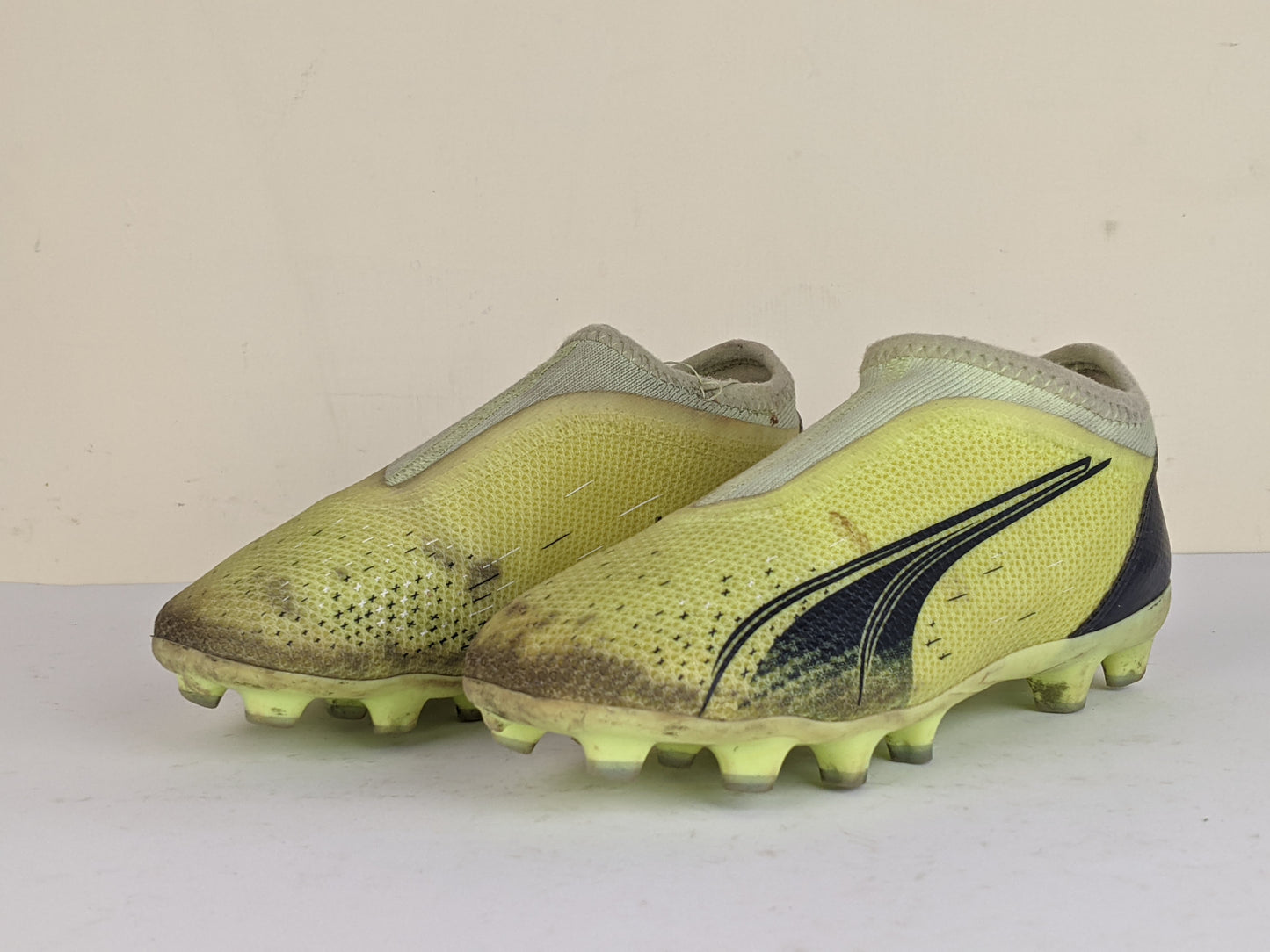 PUMA Ultra Match + Laceless FG/AG Fastest - Fizzy Light/Parisian Night/Blue Glimmer Kids
