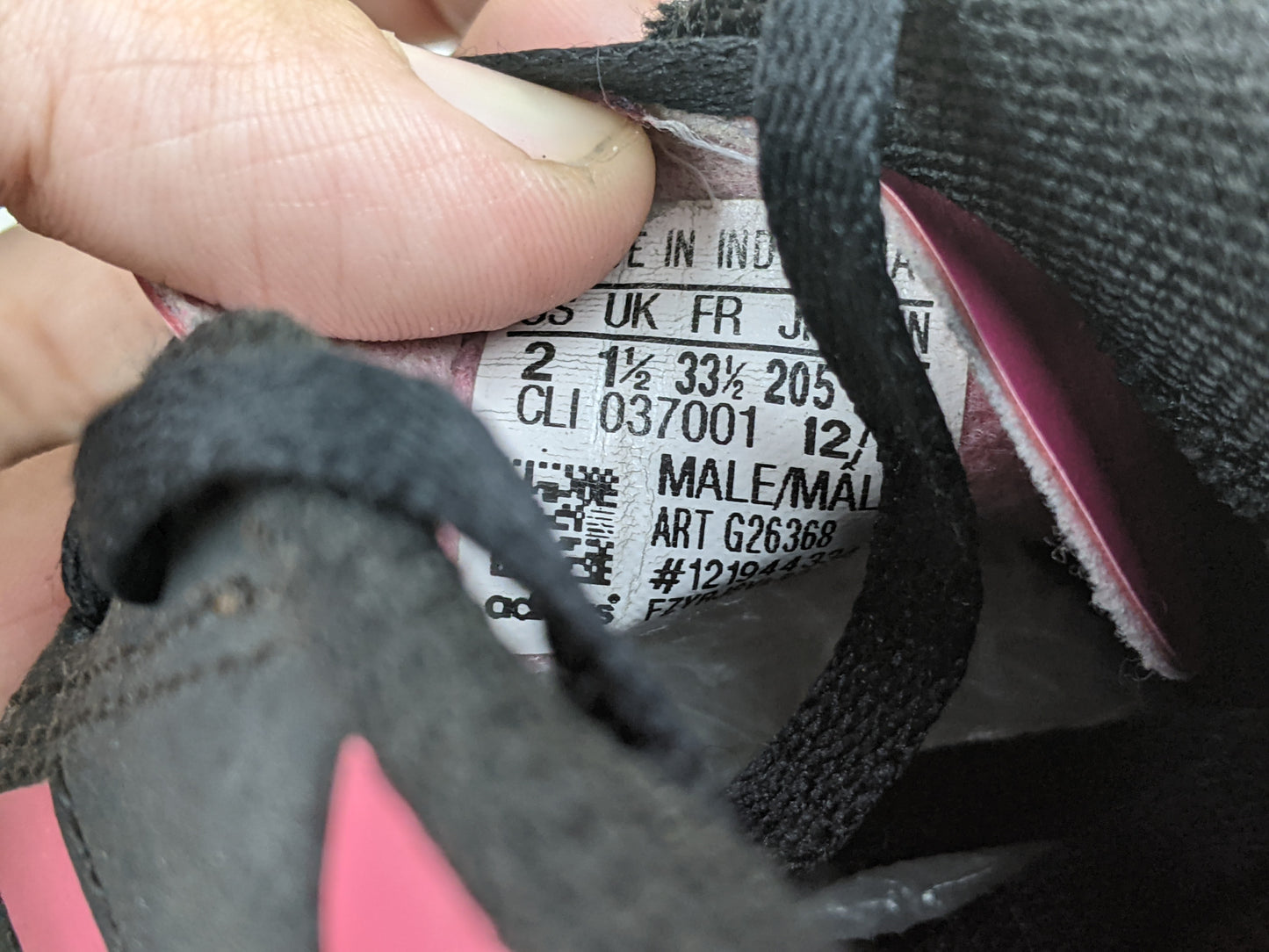 adidas Goletto VI FG 'Pink/Black