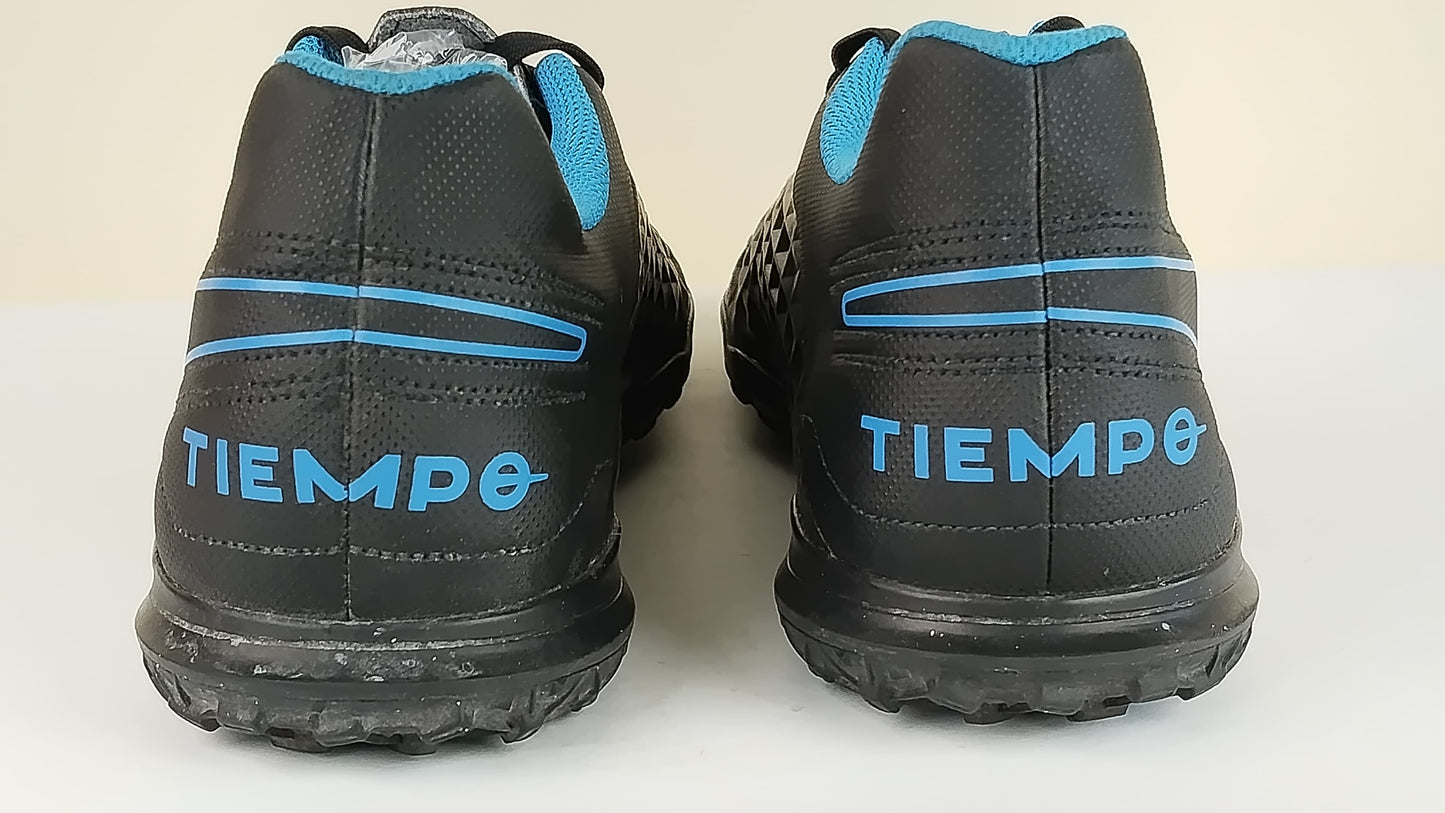 Nike Tiempo Legend 8 Club TF Black x Prism - Black/Lite Photo Blue/Cyber Yellow