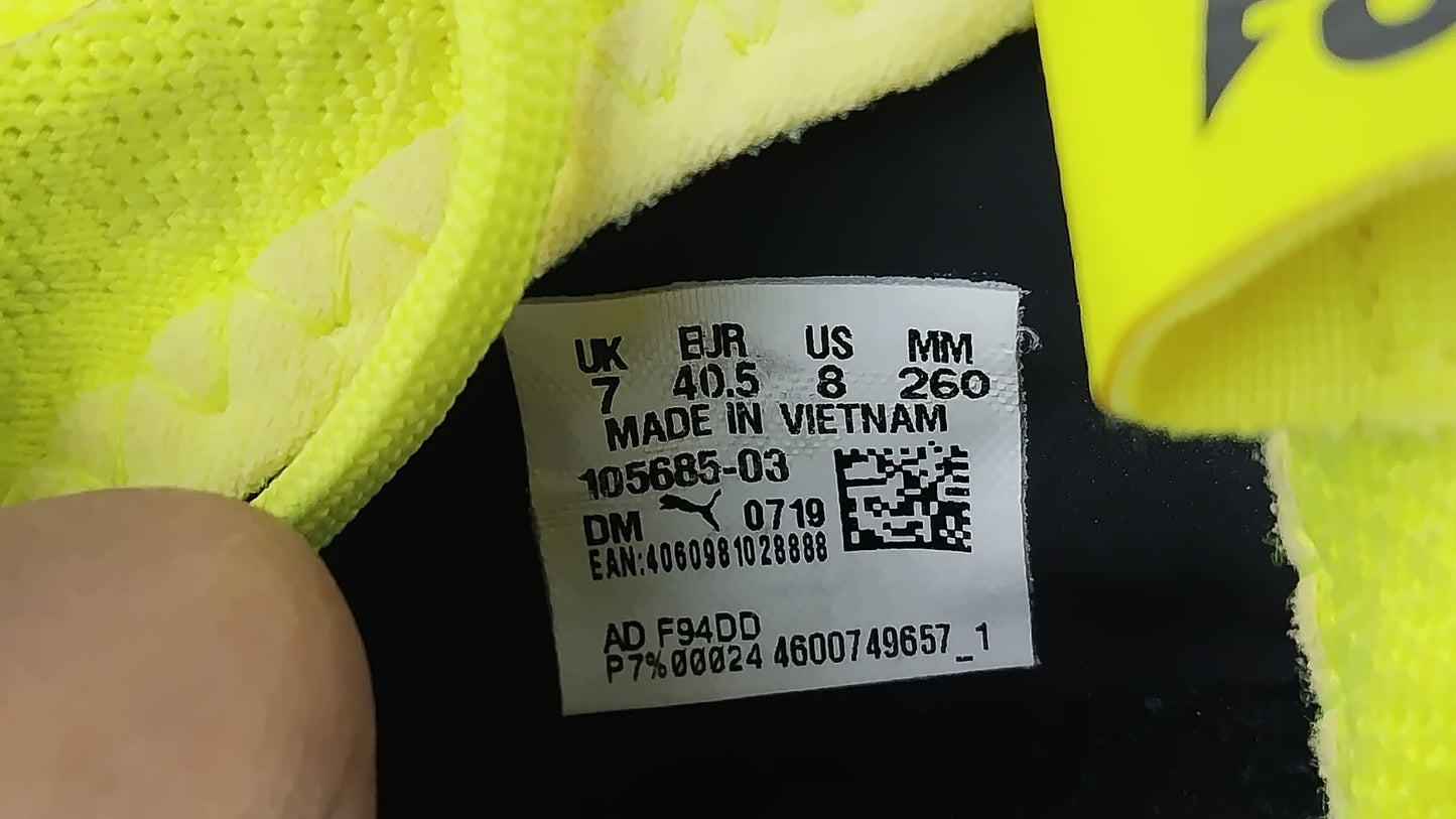 Puma Future 4.3 Netfit TT TF 'Yellow/Black