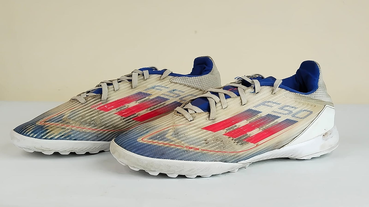 adidas F50 League TF Advancement - Footwear White/Solar Red/Lucid Blue