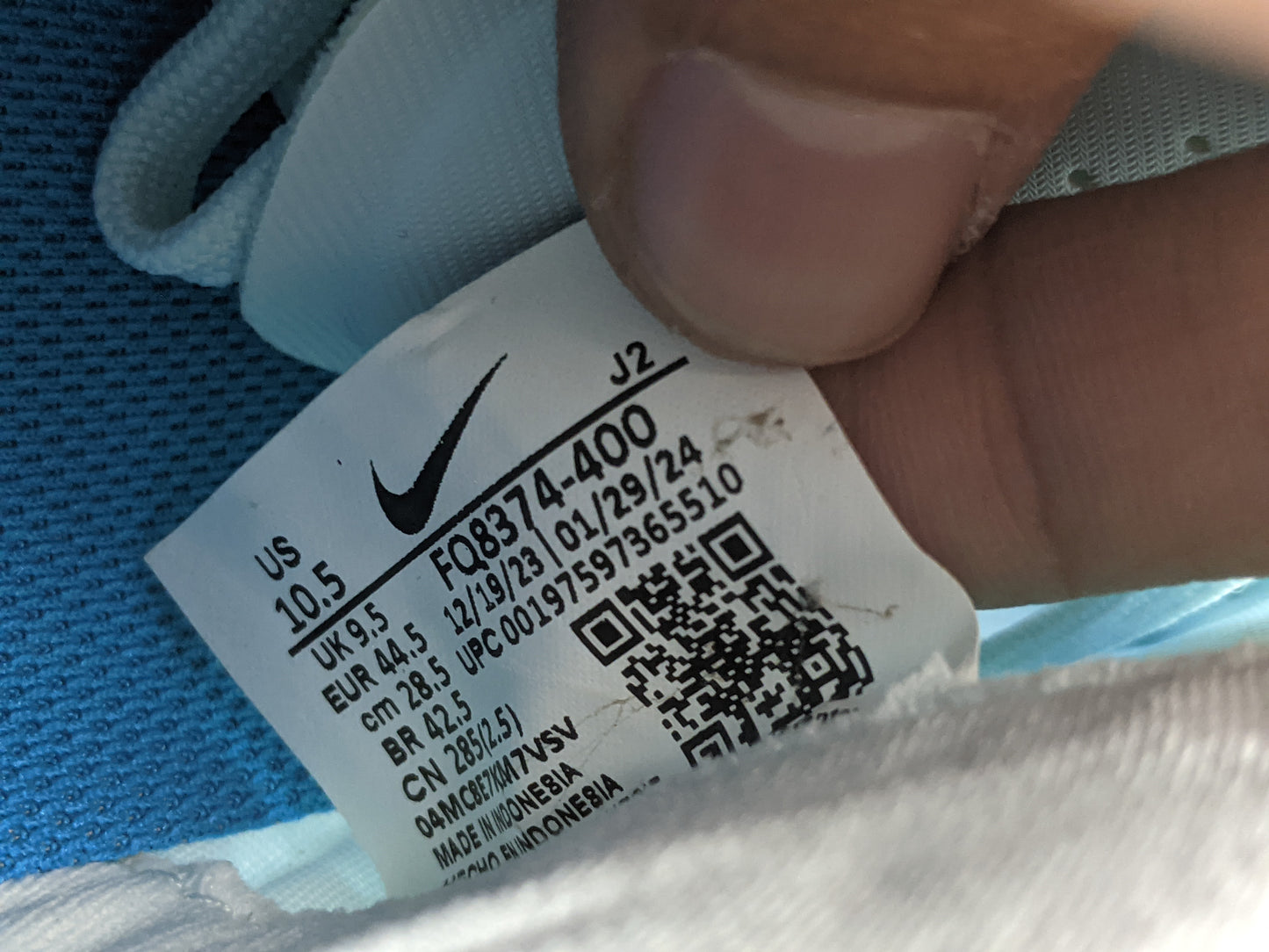 Nike Air Zoom Mercurial Vapor 16 Academy MG Mad Ambition - Glacier Blue/Blue Orbit (Brand New)