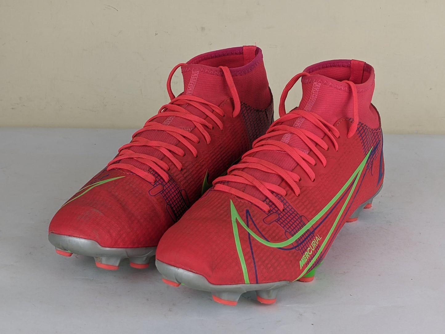 Nike Mercurial Superfly 8 Academy MG Spectrum - Bright Crimson/Metallic Silver