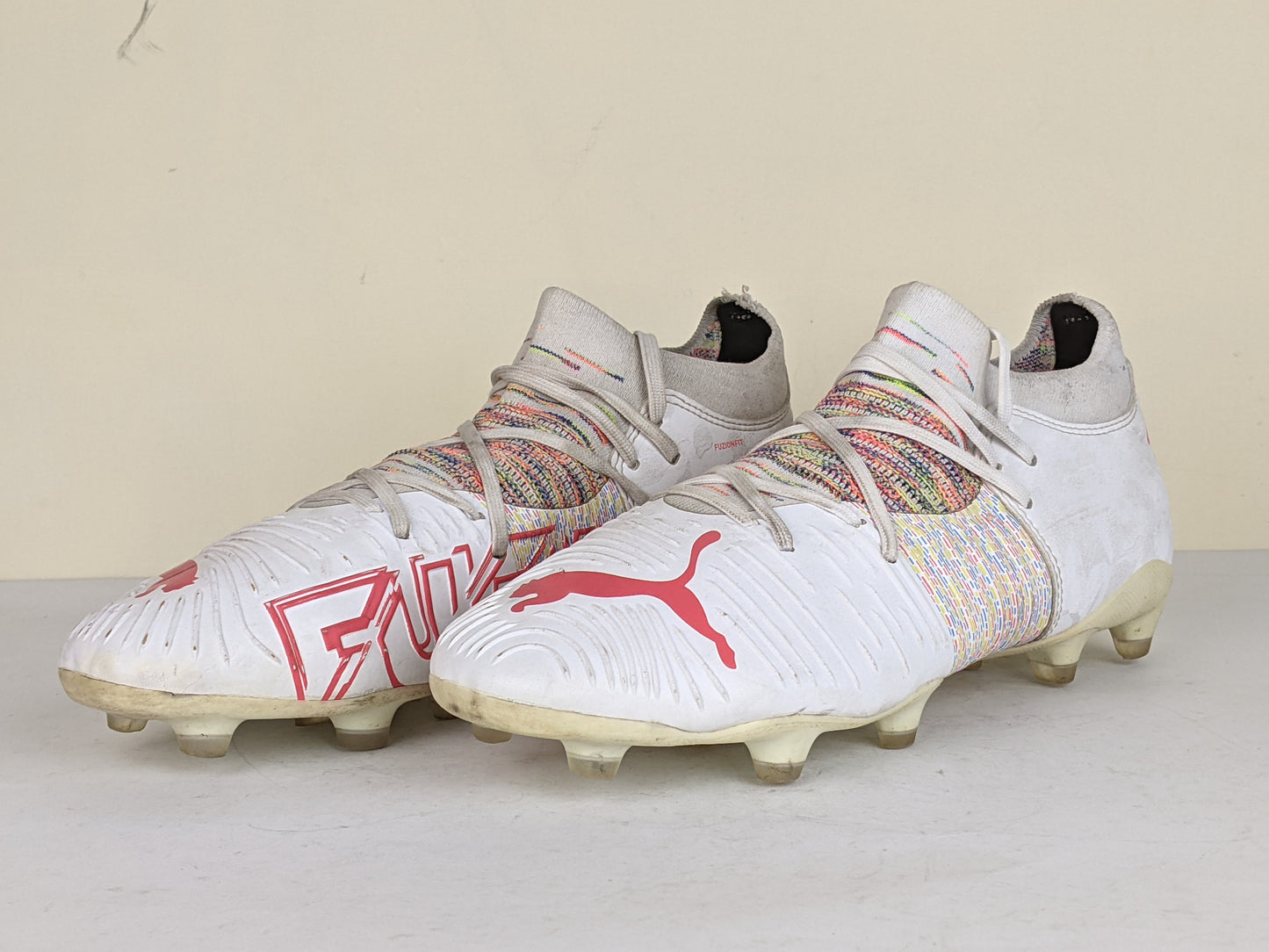 PUMA Future Z 3.1 FG/AG Spectra - PUMA White/Red Blast