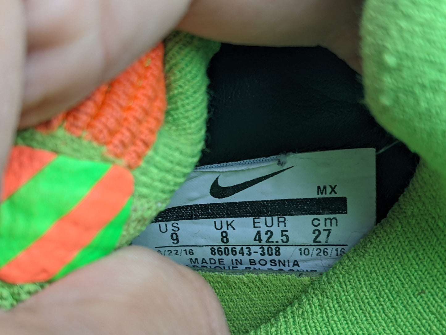 Nike Hypervenom Phantom 3 DF FG Radiation Flare - Electric Green/Black/Hyper Orange