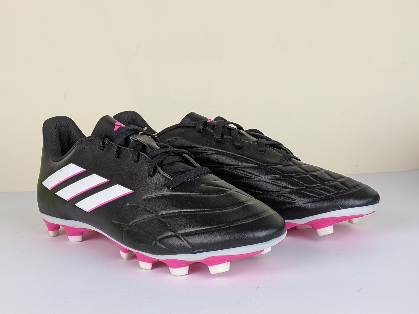 adidas Copa Pure .4 FxG Own Your Football - Core Black/Zero Metallic/Shock Pink (Brand New)