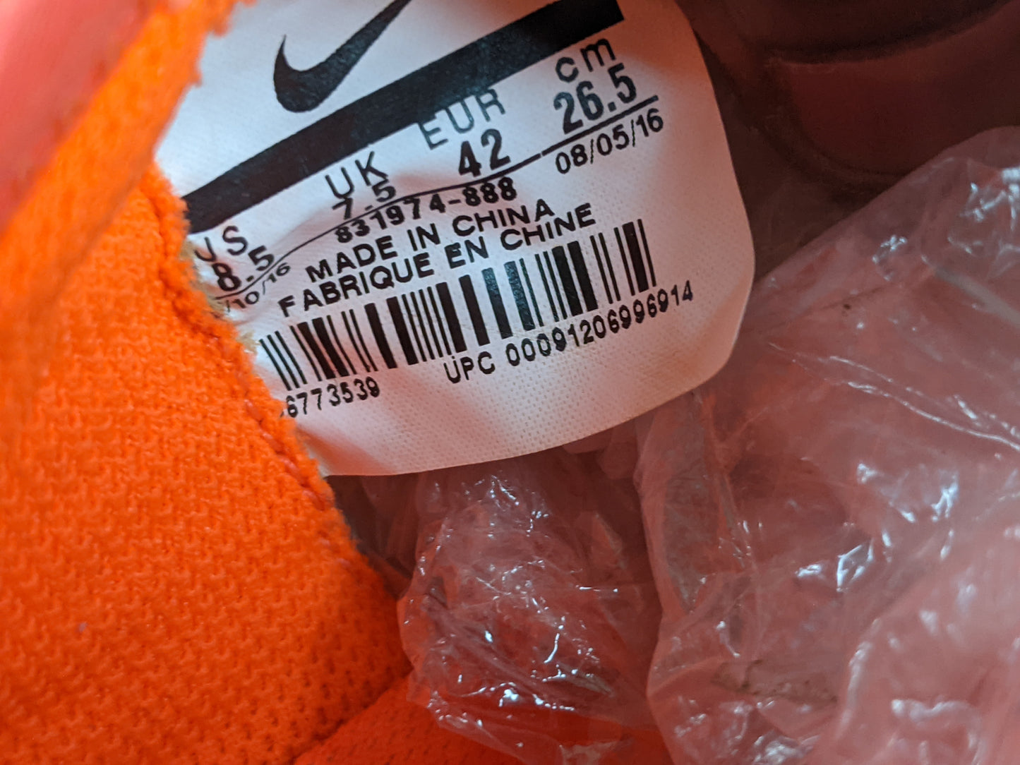 Nike MercurialX Finale II IC Floodlights Glow Pack - Total Orange