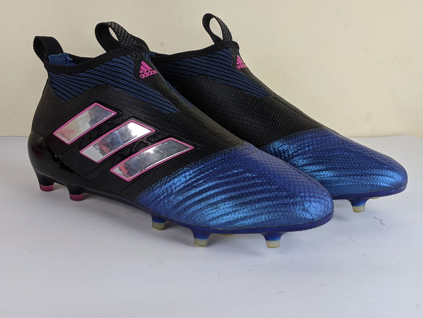 adidas ACE 17+ PureControl FG/AG Blue Blast - Core Black/Feather White/Blue