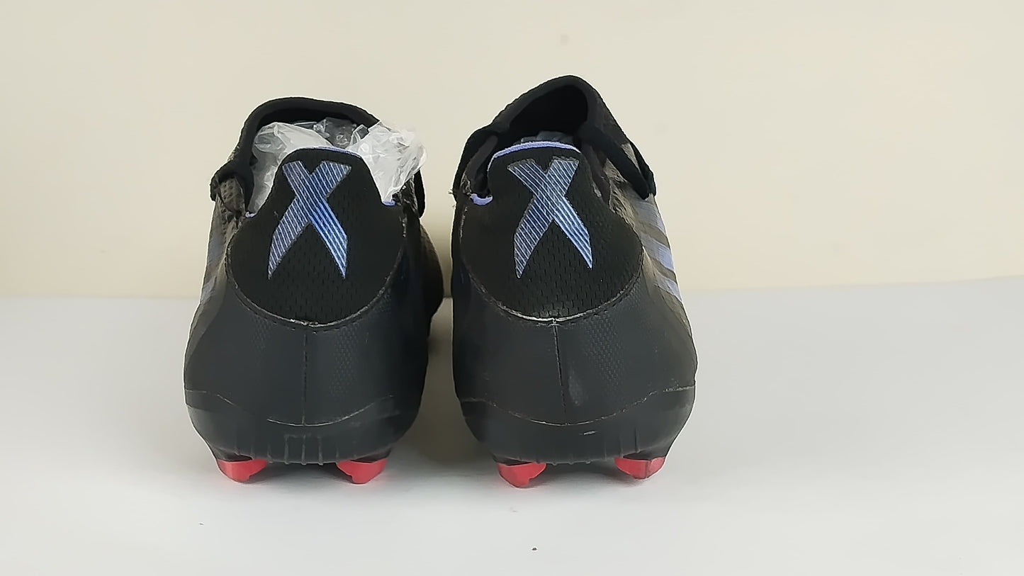 adidas X Speedflow .3 FG Edge of Darkness - Core Black/Sonic Ink/Solar Yellow