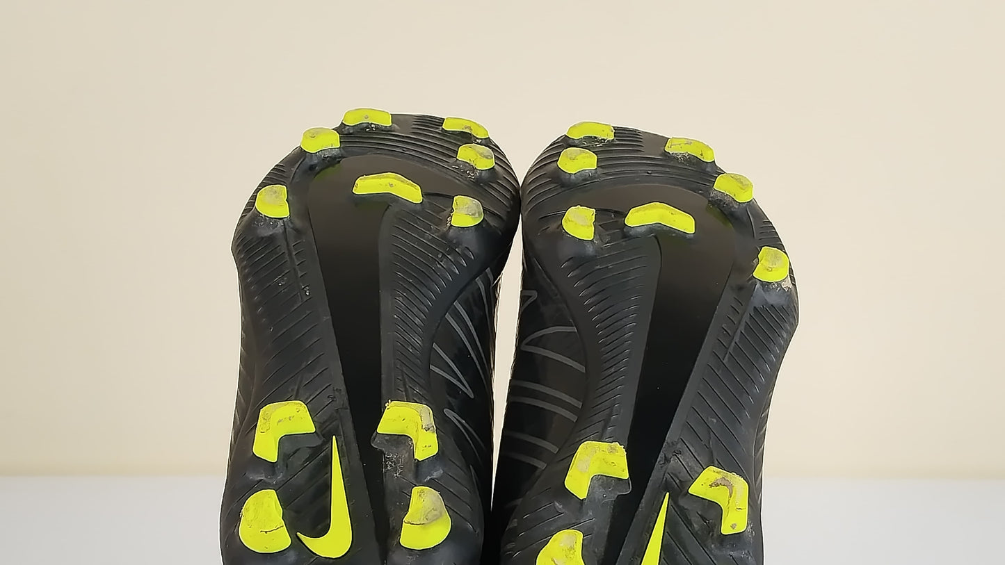 Nike Mercurial Vapor 15 Club MG - Black/Smoke Grey/Volt Kids