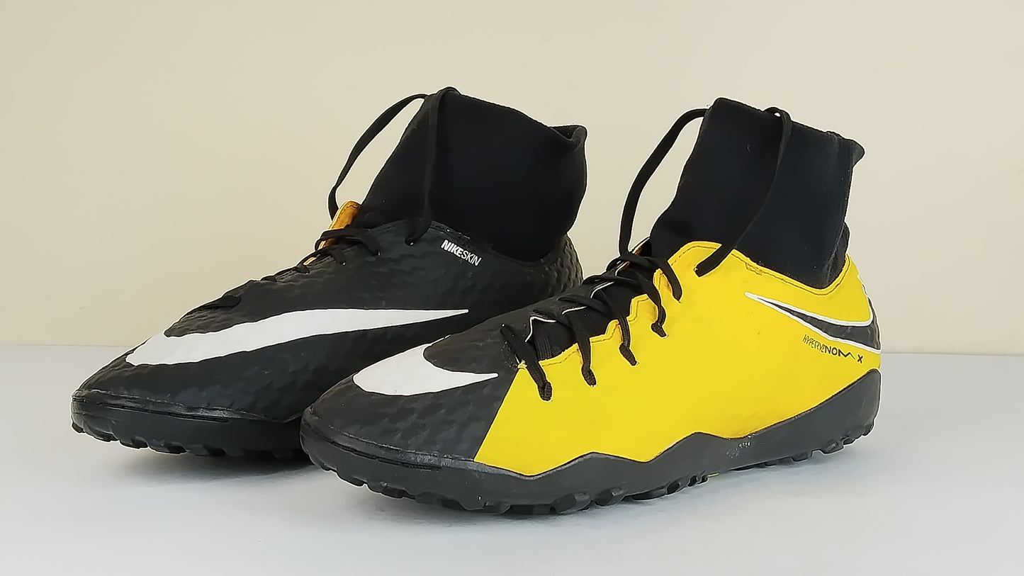 Nike HypervenomX Phelon III DF TF 'Yellow/Black
