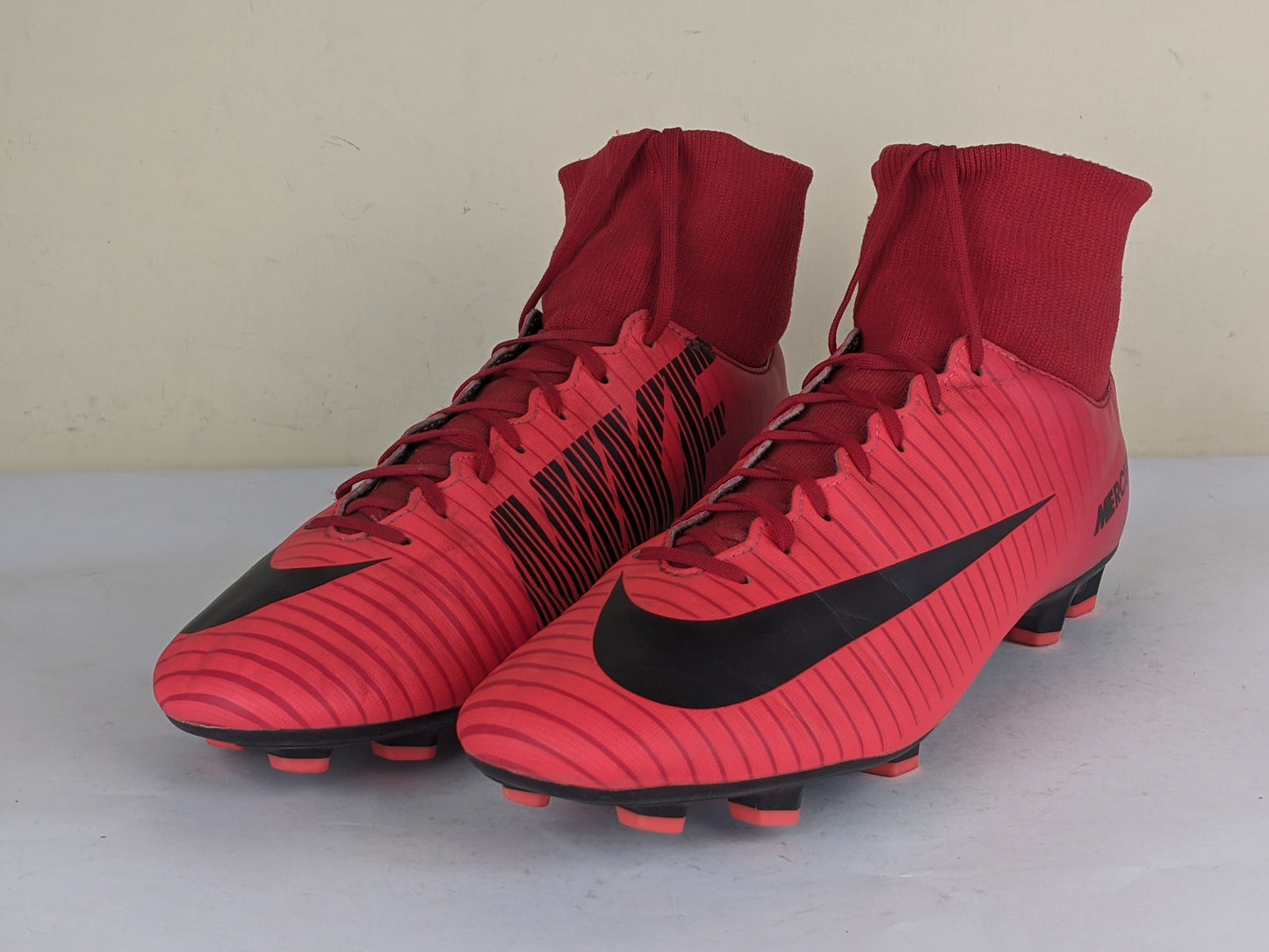 Nike Mercurial Victory VI DF FG Fire - University Red/Black