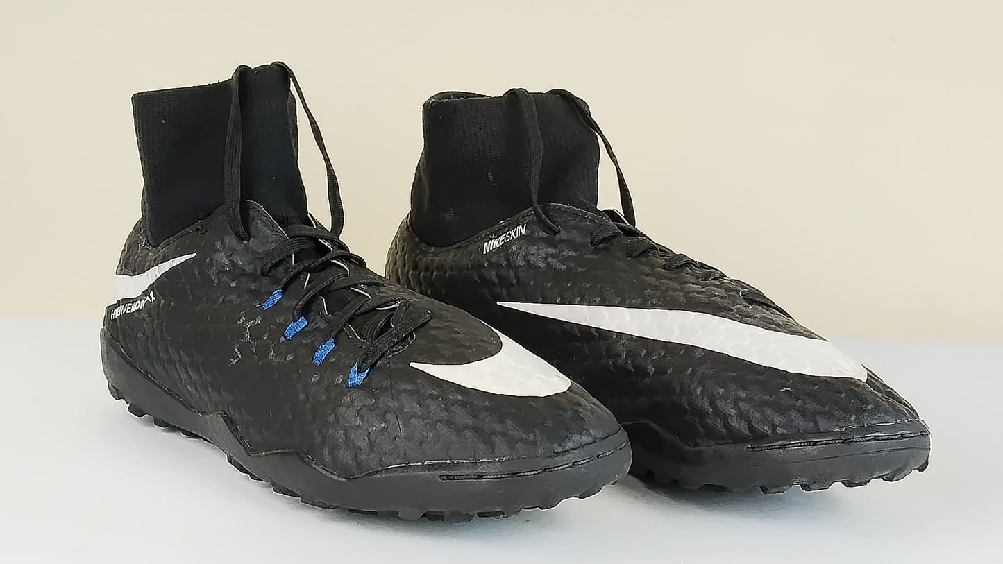 Nike Hypervenom Phelon 3 DF TF Pitch Dark - Black/White