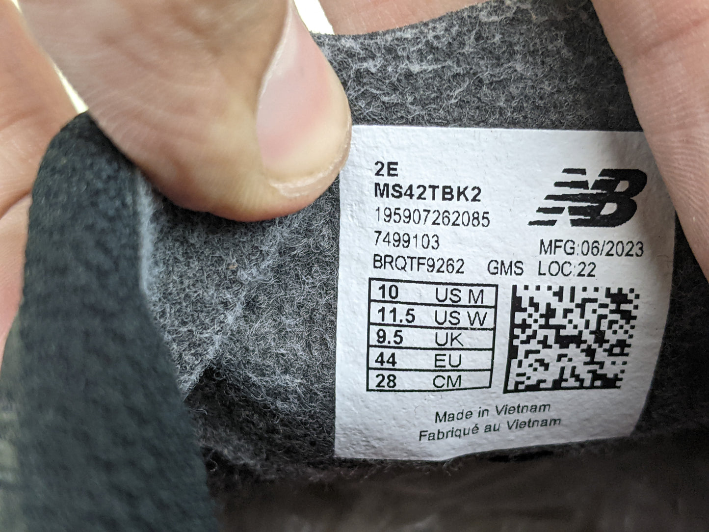 New Balance 442 V2 Team TF 'Black