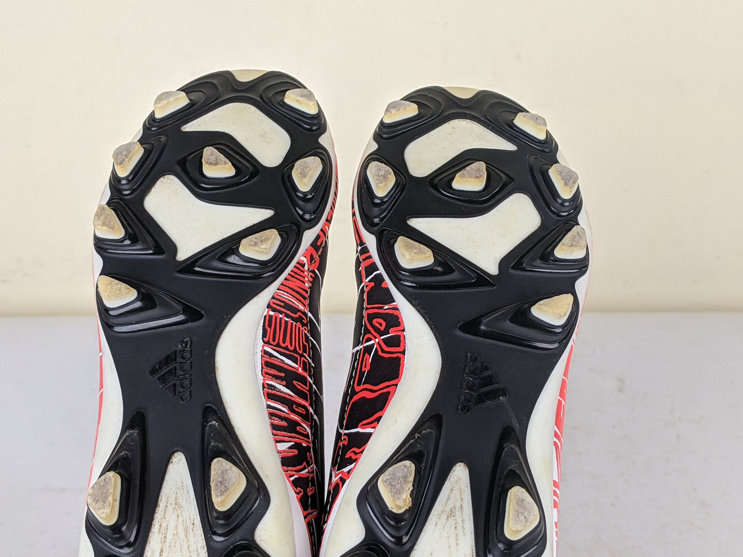 adidas X Speedportal Messi .4 FxG Balon te Adoro - Footwear White/Core Black/Solar Red Kids