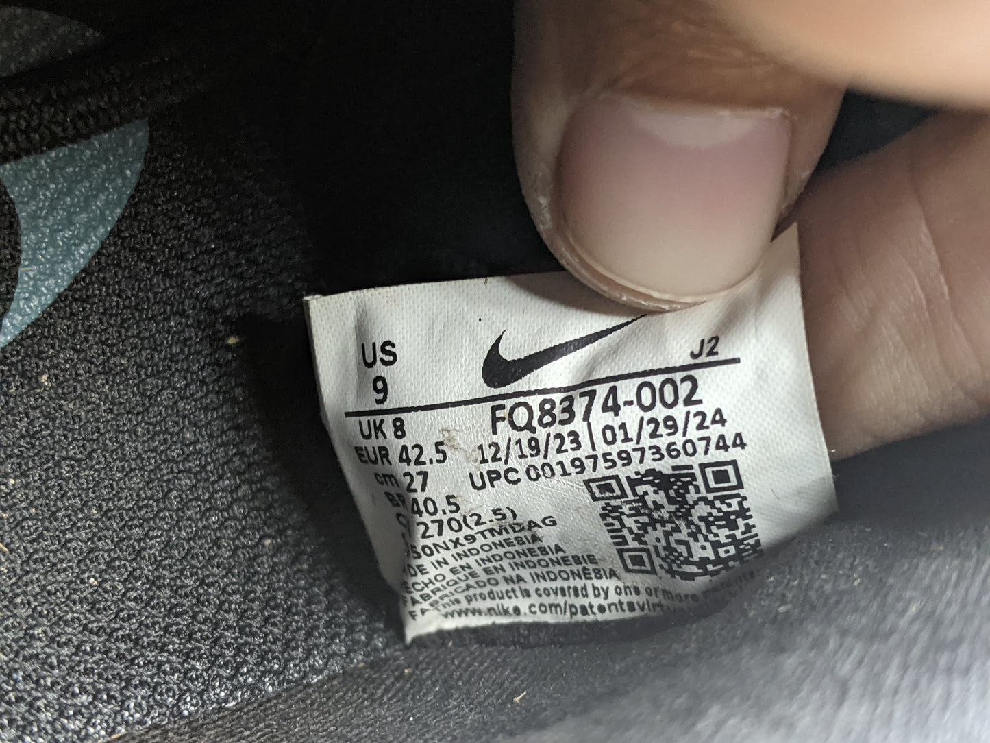 Nike Air Zoom Mercurial Vapor 16 Academy MG Shadow - Black/Deep Jungle