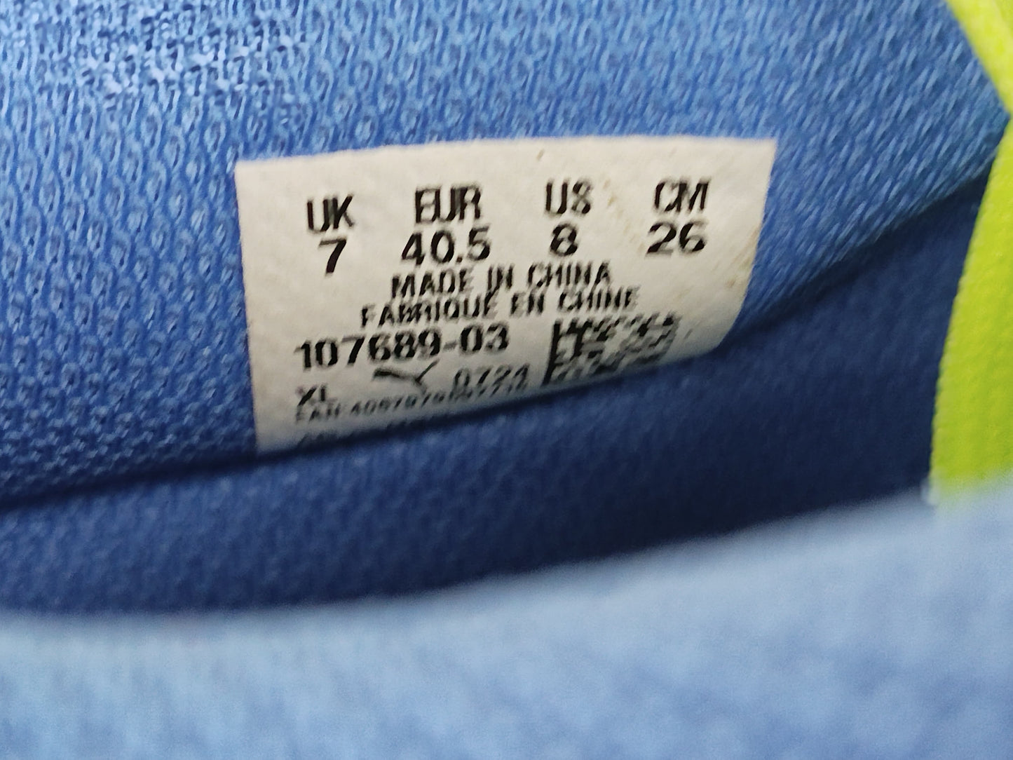 PUMA Ultra 5 Play FG/AG Lights Out - Fizzy Apple/PUMA White/Bluemazing (Brand New)