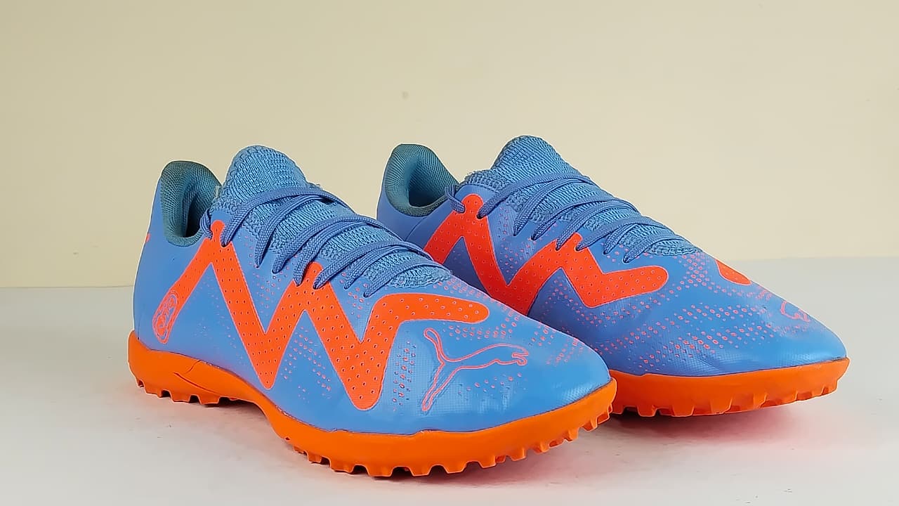 Puma Future Play TT TF 'Blue Glimmer/Puma White