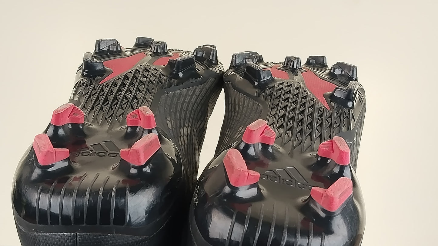 adidas X Speedflow .3 FG Edge of Darkness - Core Black/Sonic Ink/Solar Yellow