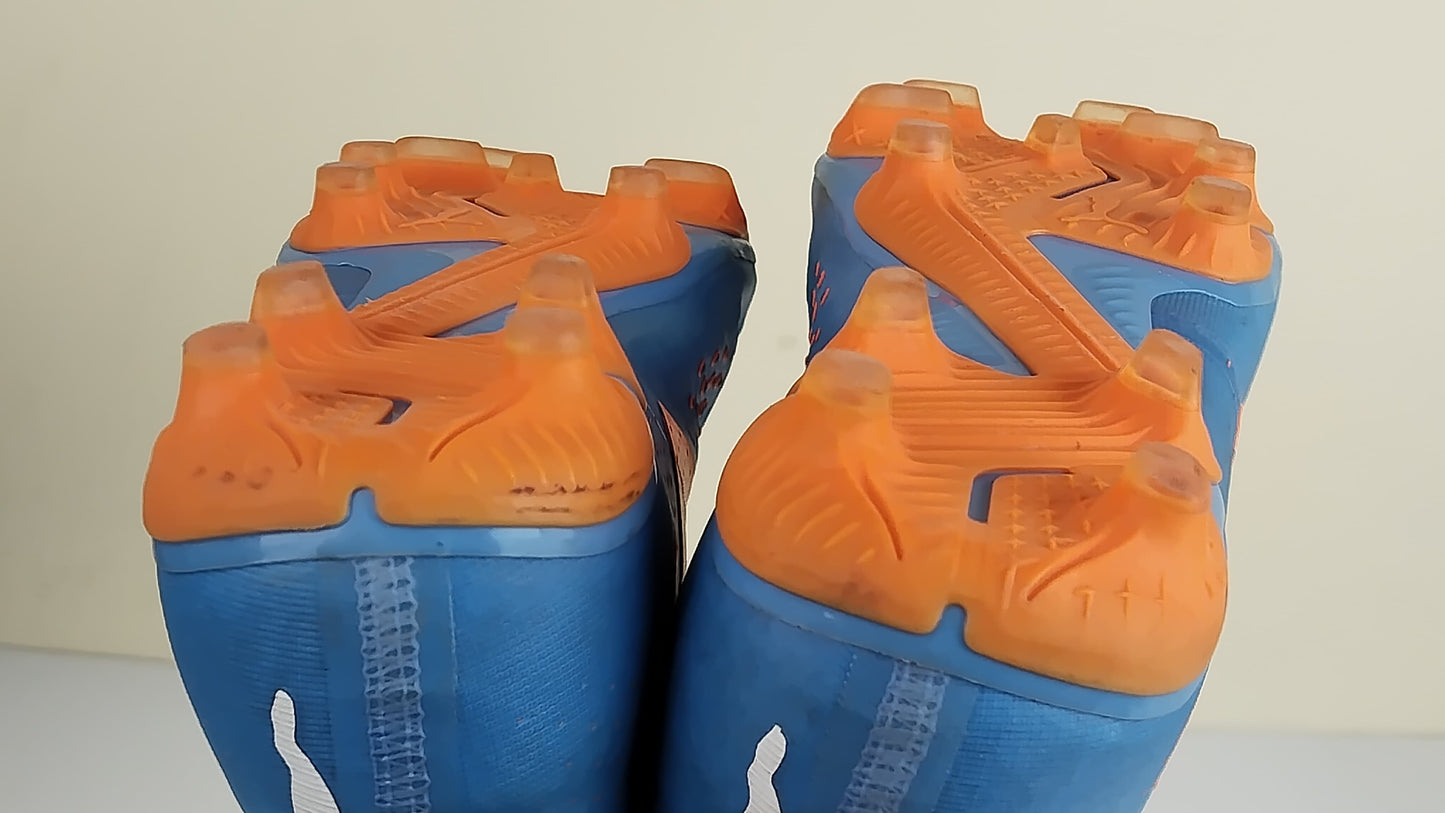 PUMA Future Match FG/AG Supercharge - Blue Glimmer/PUMA White/Ultra Orange